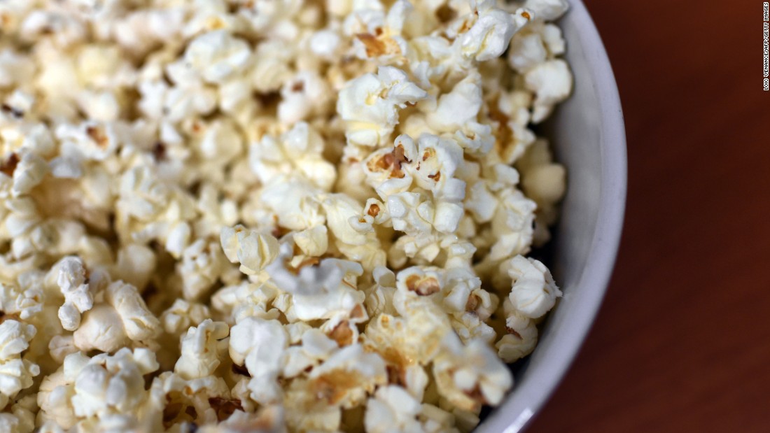 Popcorn is an easy way to add more fiber into your day.