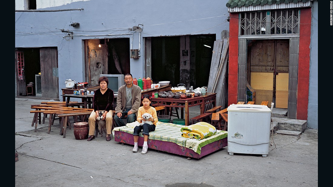 Hongqing and Cheng Xiaohui rents an old tea house next to the canal running through the town of Xushe, Yixing city, in Jiangsu province.  Although this isn&#39;t their home, they spend most of their time here and often sleep here as well, using some basic furniture. The tea house now profits about 30,000 yuan ($4,825) per year.