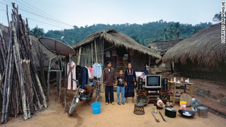 Fu Naguo&#39;s family grows rice and sugar cane in Echa village, Dongfang city in Hainan Province.   There only source of income is from selling wild berries they pick from the mountainside, making about 600 yuan ($96) per year.