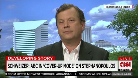 Schweizer Abc In Cover Up Mode On Stephanopoulos Cnn Video