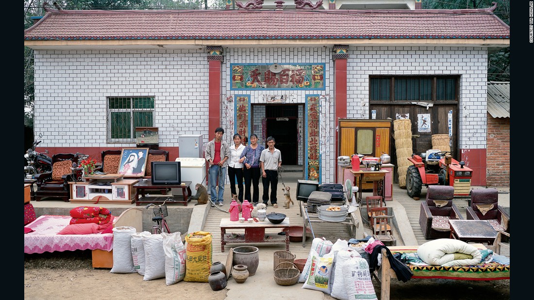 Yang Lingui and his son live in Baowan village, Nanyang city in Henan Province. Every year, during the agricultural off-season, them along with many other villages, take their trained monkeys across China, performing on the streets for money. Yang&#39;s family has an annual income of about 30,000 to 40,000 yuan ($6,433).