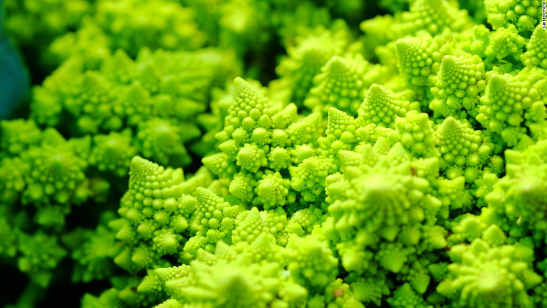 A cross between broccoli and cauliflower, this crazy &quot;moonscape&quot; veggie is lighter and sweeter than both of its parents. Fat-, cholesterol- and sodium-free, broccoflowers are an excellent &lt;a href=&quot;http://www.fruitsandveggiesmorematters.org/broccoflower&quot; target=&quot;_blank&quot;&gt;source&lt;/a&gt; of vitamin C, and the unusual chartreuse color adds a visual punch to many dishes.