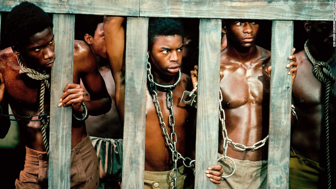 The 12-hour ABC miniseries &quot;Roots,&quot; which aired for eight consecutive nights in January 1977, remains one of TV&#39;s landmark programs. Based on Alex Haley&#39;s best-selling novel, &quot;Roots&quot; starred LeVar Burton, center, as Kunta Kinte, a West African youth kidnapped into slavery and shipped to America. The show then follows 100 years of Kinte&#39;s descendants in America. The series&#39; final episode still ranks as the third highest-rated telecast in U.S. history.