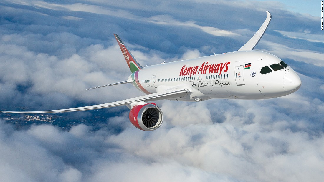 With a fleet of 37, Kenya Airways flies over three million passengers to 64 destinations worldwide every year. It was the first airline in Africa to be successfully privatized and is now a private-public partnership. 