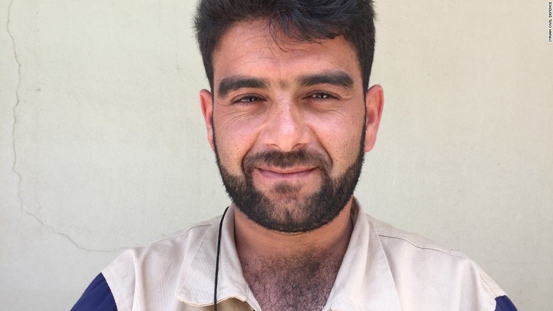 Bilal Salloum, 29. Syrian Secret Service. &quot;My whole village used to leave during the day and only come home at night to sleep. There was this old married couple, whose home was hit with a barrel bomb. They both lived, we saved them, and took them to the hospital.&quot;