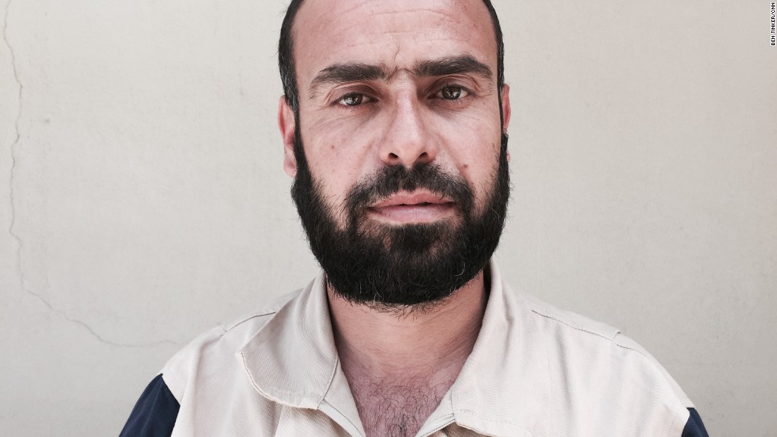 Fadi Ibrahim, 36. Carpet factory employee. &quot;In my village, a man was stuck under the rubble. Three hours later, we got him out. This is someone that I know, walk by on the street and could&#39;ve been dead.&quot;