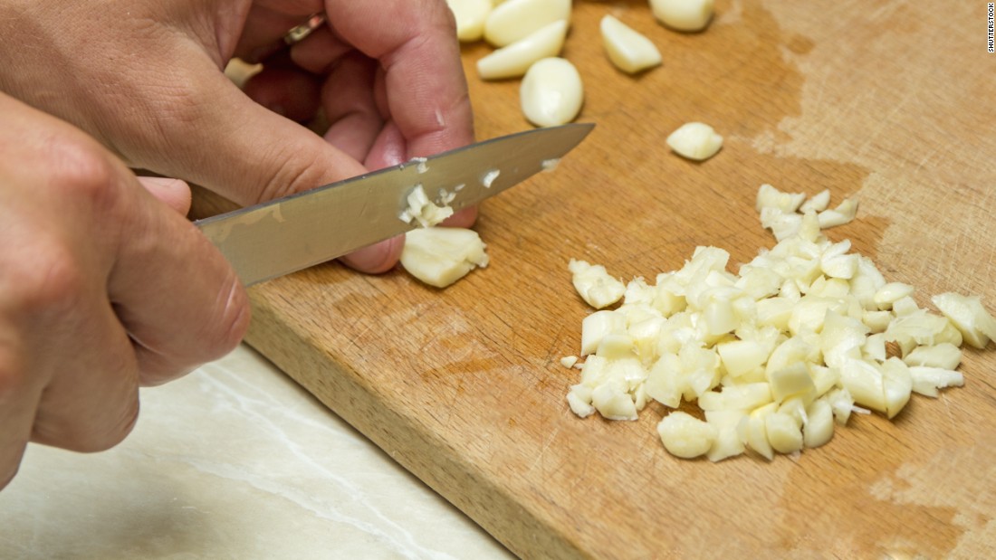 Allicin — the cancer-fighting enzyme found in garlic — benefits from exposure to air.