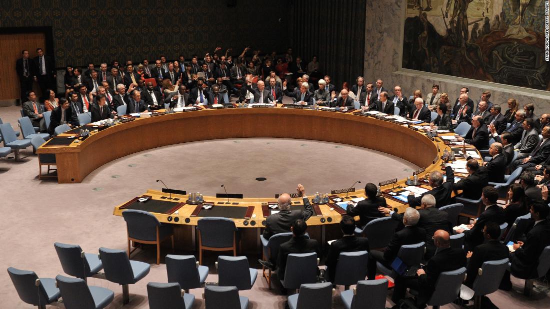 The UN Security Council passes a resolution September 27, 2013, requiring Syria to eliminate its arsenal of chemical weapons. Al-Assad said he would abide by the resolution.