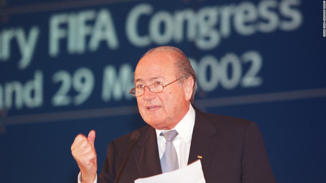 Blatter faced a criminal investigation after winning the 2002 FIFA presidential election, being accused of financial mismanagement by 11 former members of the ruling body&#39;s executive committee, including his 1998 election rival Lennart Johansson. However, prosecutors dropped the case due to a lack of evidence.