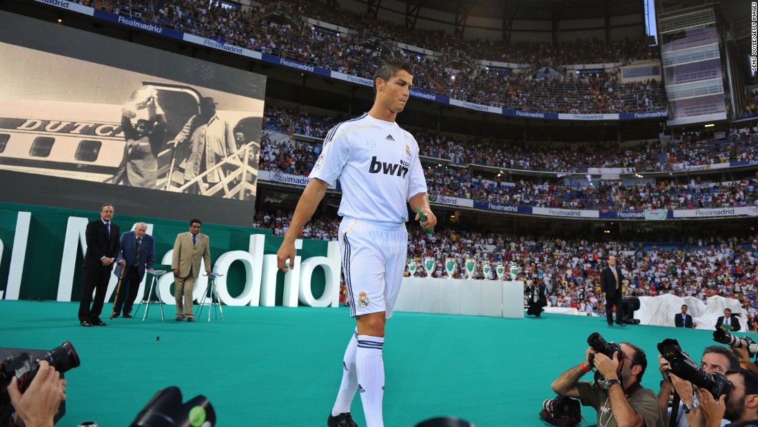 In 2008 Blatter was ridiculed after defending the desire of Manchester United&#39;s highly-paid star Cristiano Ronaldo to join Real Madrid. He said: &quot;I think in football there&#39;s too much modern slavery in transferring players or buying players here and there, and putting them somewhere.&quot; In 2013 he had to apologize to Ronaldo after a bizarre impersonation of the Madrid star.