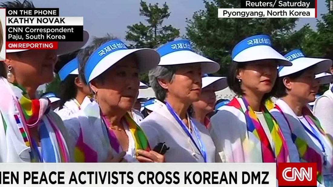 Women S Activists To Cross Dmz Cnn