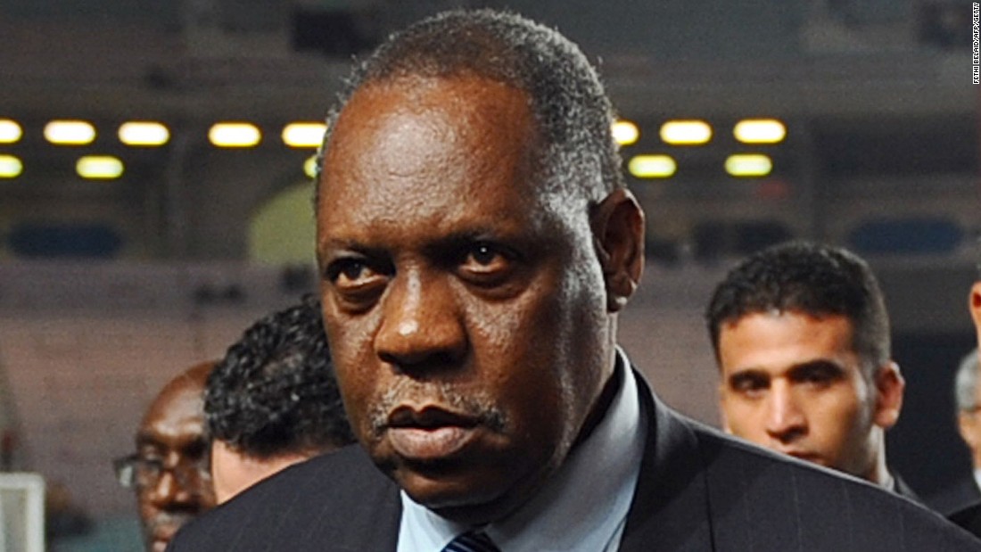 &lt;a href=&quot;http://cnn.com/2010/SPORT/football/11/30/football.fifa.panorama.ioc/&quot;&gt;Issa Hayatou from Cameroon (pictured) is one of three FIFA officials&lt;/a&gt; -- the others Nicolas Leoz from Paraguay and Ricardo Teixeira from Brazil -- who are named in a BBC program which alleges they took bribes from the International Sports and Leisure (ISL) marketing company who secured World Cup rights in the 1990s. A day later, Hayatou says he is considering legal action against the BBC. All three would have voted on the hosts for the 2018 and 2022 World Cups. The International Olympic Committee&#39;s Ethics Commission later looks into the claims against Hayatou -- as he was an IOC member. &lt;a href=&quot;. http://www.olympic.org/Documents/Commissions_PDFfiles/Ethics/Ethics-2011-10-03-decision-recommendation-Issa-Hayatou-Eng.pdf&quot; target=&quot;_blank&quot;&gt;It finds he had personally received a sum of money from&lt;/a&gt; ISL as a donation to finance the African Football Confederation (CAF)&#39;s 40th anniversary and recommends he be reprimanded. &lt;a href=&quot;http://cnn.com/2013/04/30/sport/football/blatter-fifa-havelange-bribery-football/&quot;&gt;In 2013, an internal investigation finds Leoz and Teixeira accepted illegal payments from ISL&lt;/a&gt; but says the acceptance of bribe money was not punishable under Swiss law at the time. Its report says that as both have resigned their positions with FIFA further steps over &quot;the morally and ethically reproachable conduct of both persons&quot; are superfluous. 