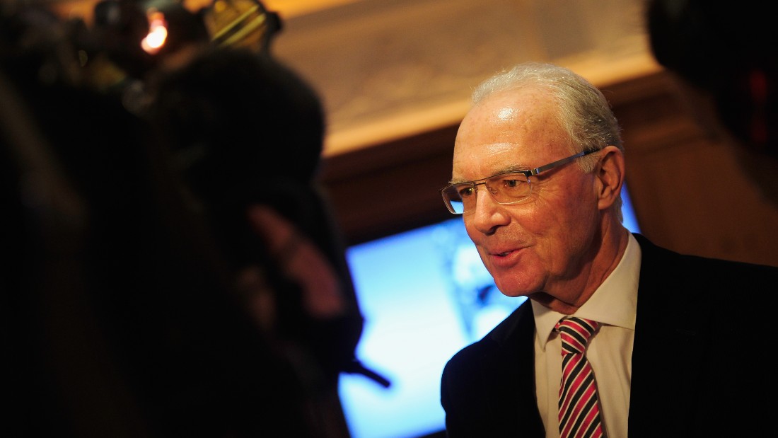 German footballer Franz Beckenbauer, the only man to win the World Cup as captain and coach,&lt;a href=&quot;http://cnn.com/2014/06/13/sport/football/franz-beckenbauer-fifa-football/&quot;&gt; is provisionally suspended from any football-related activity for 90 days&lt;/a&gt; for failing to cooperate with a FIFA corruption investigation. FIFA says Beckenbauer had been asked to help with its Ethics Committee&#39;s probe into allegations against Qatar 2022 and the World Cup bidding process. Beckenbauer tells German media that he did not respond to questions by the chairman of the Ethics Committee&#39;s investigatory body because they were in English and he did not understand them. 
