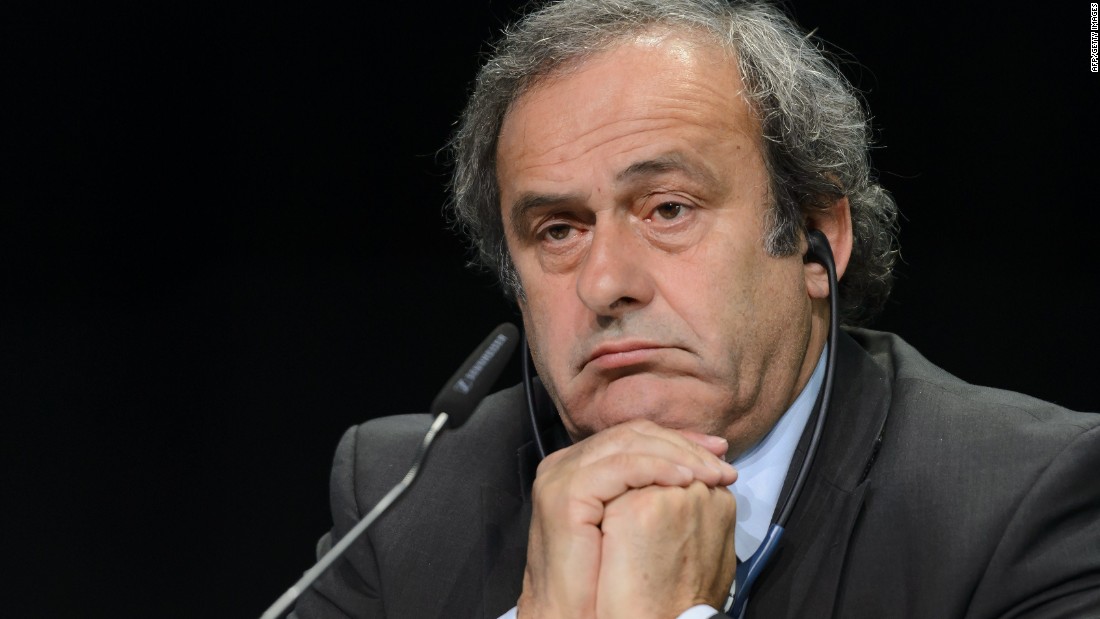 UEFA president and FIFA vice-president Platini was also provisionally banned for 90 days. Platini is one of the FIFA presidential candidates hoping to succeed Blatter. 
