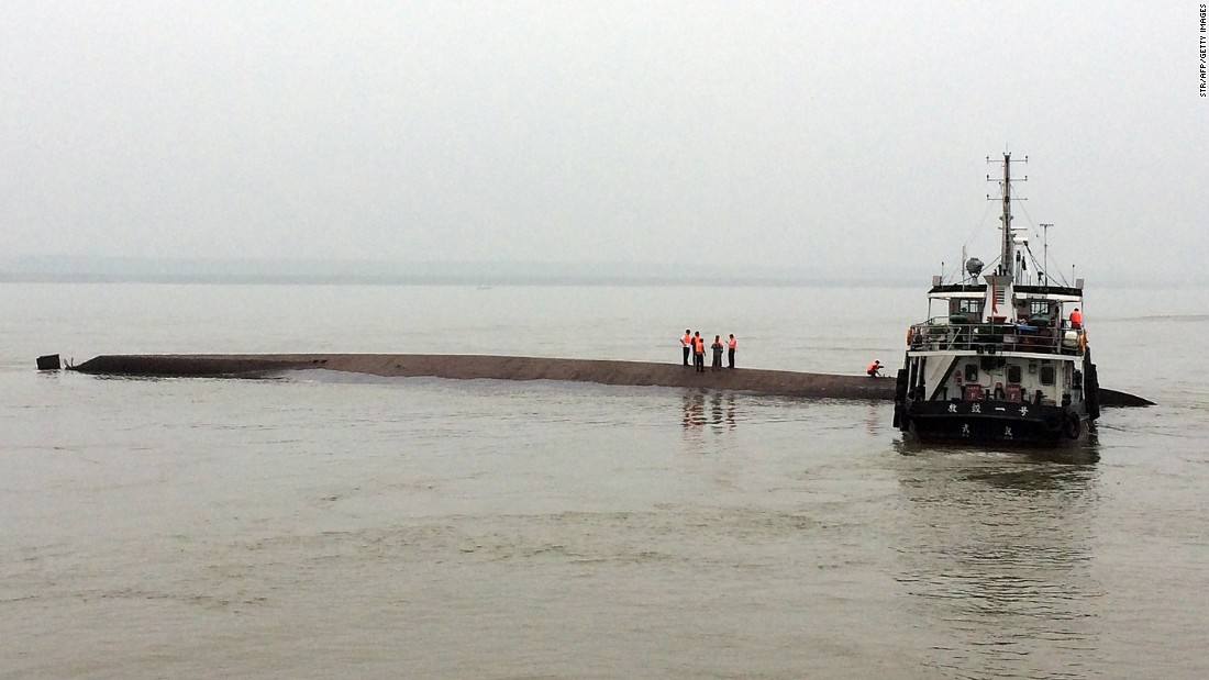 Ship sinks in China's Yangtze River with 458 aboard - CNN