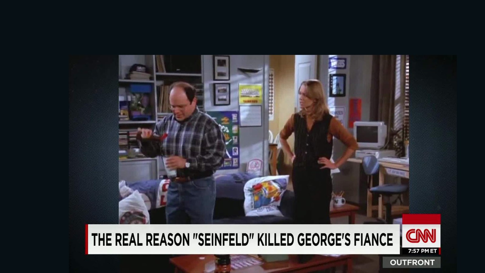 Why Did Seinfeld Kill Off Susan George S Fiancee Cnn Video