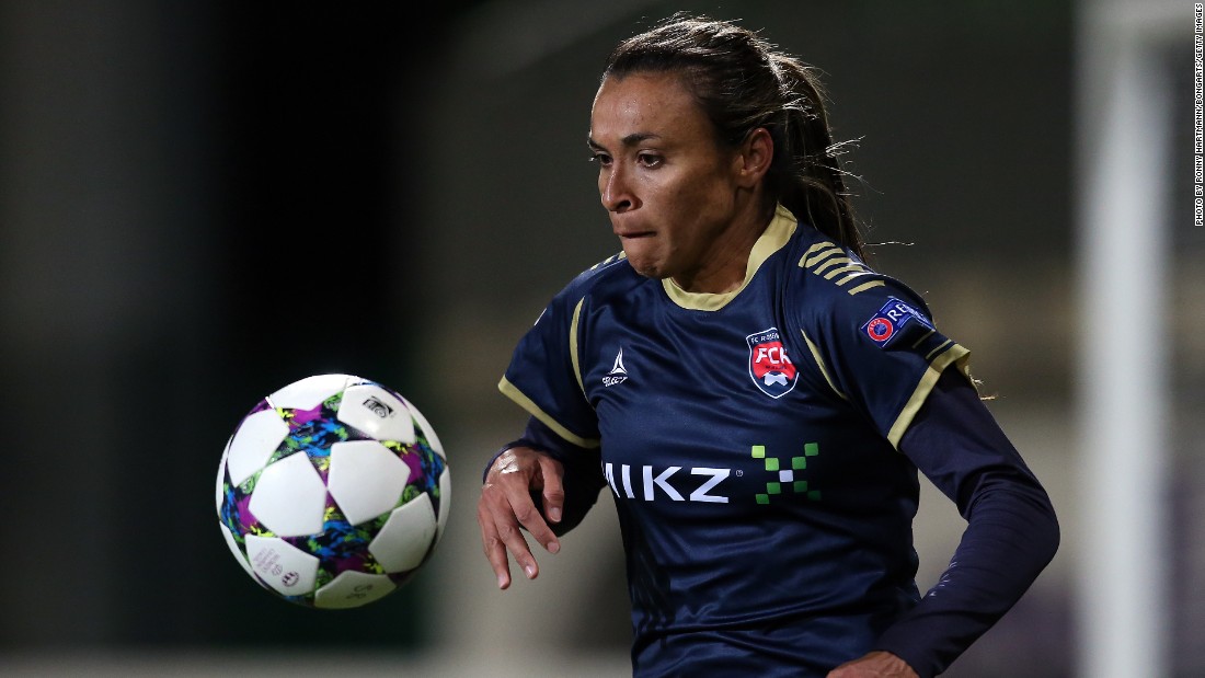 Marta currently plays for FC Rosengard in Sweden. She helped them reach the quarterfinals of the most recent edition of the UEFA Women&#39;s Champions League where they were narrowly eliminated by Wolfsburg on away goals.