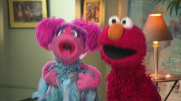 Julia, Who Has Austim, Joins The 'sesame Street' Gang 