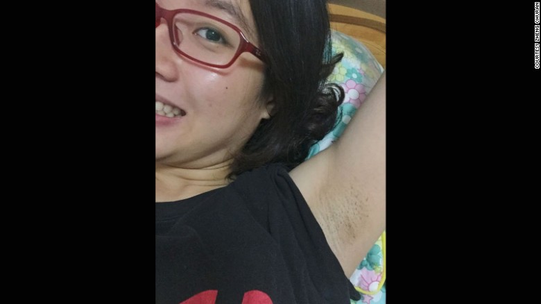 Chinese feminists show off armpit hair in photo contest - CNN