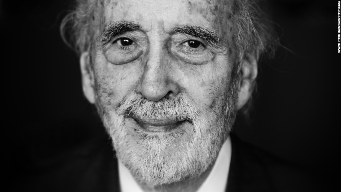 &lt;a href=&quot;http://www.cnn.com/2015/06/11/entertainment/christopher-lee-dies/&quot; target=&quot;_blank&quot;&gt;Christopher Lee&lt;/a&gt;, the British actor who mastered horror and Dracula roles before his turns as a Bond villain and the wizard Saruman in the &quot;Lord of the Rings&quot; trilogy, died June 7, a London borough spokesman said. He was 93.