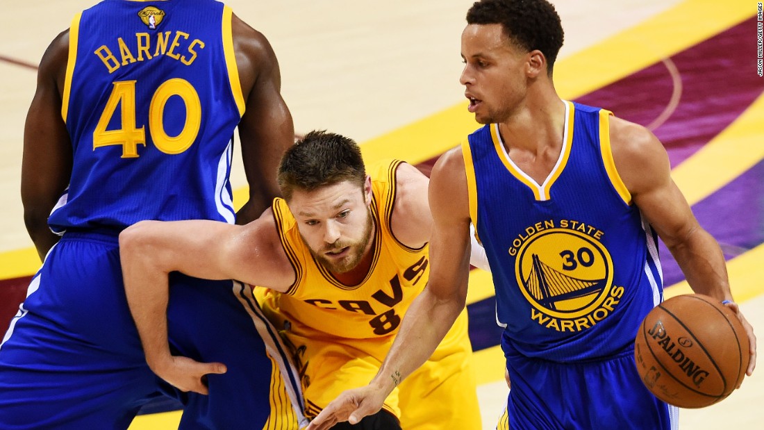 The clutch shooting and pesky defense provided by &quot;Delly&quot; helped Cleveland win two of the first three games in the 2015 series. Curry began the series making just four of his first 21 three-point attempts, before finding his rhythm in Game 3. 