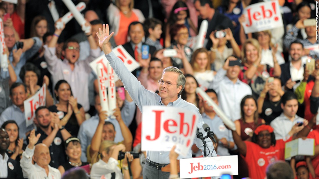 Former Gov. Jeb Bush, R-Florida