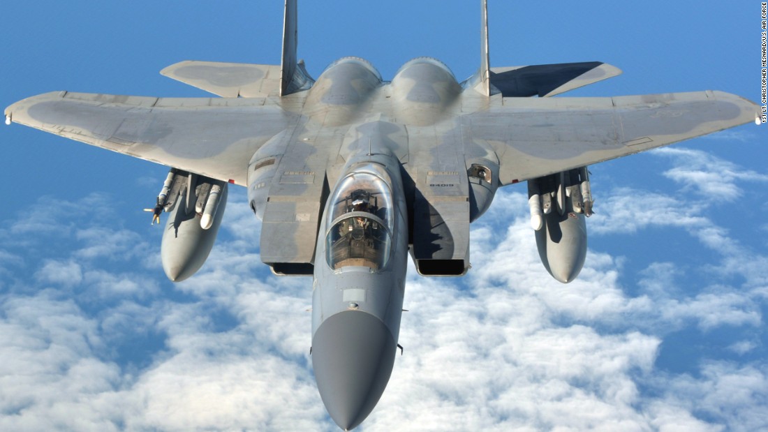 Armed F 15 Fighter Jet Diverted From Trump Protection Mission After In Flight Emergency Cnnpolitics