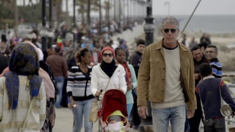 Anthony Bourdain annyira szerette Bejrútot, hogy fontolóra vette, hogy a lányát a városról nevezi el. 