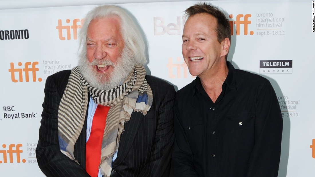 Between the two of them, actors Donald and Kiefer Sutherland&#39;s careers span almost 75 years. Kiefer is apparently named after Warren Kiefer, who directed Donald Sutherland&#39;s theatrical film debut. 