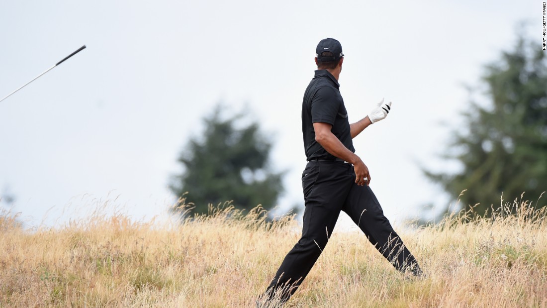 Woods cut a dejected figure at that year&#39;s US Open as he struggled with his game and carded rounds of  80 and 76 to miss the cut.