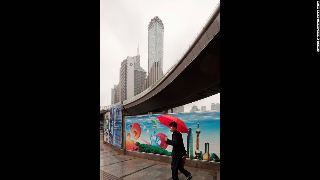 Today, Barbey continues to photograph in China -- but modernization and pollution have changed the country&#39;s visual appearance. &quot;In Shanghai or Beijing, there are some days you nearly cannot see another building through the air,&quot; he said.