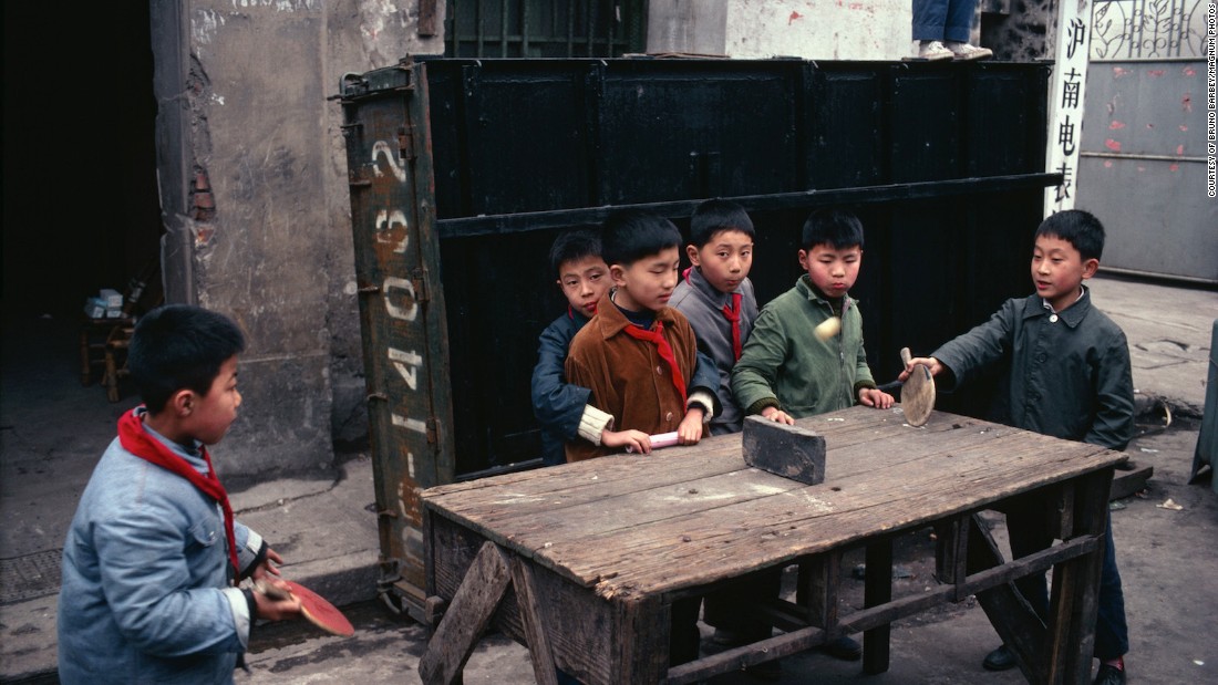 Although Barbey, a Frenchman, was accompanied by a guard on his first visit, he was allowed to capture frank scenes of ordinary life. &quot;I don&#39;t think they could hide scenes of poverty and suffering,&quot; he told CNN. &quot;Because when you walk in the Shanghai streets, what can you do? They could not censor it.&quot;