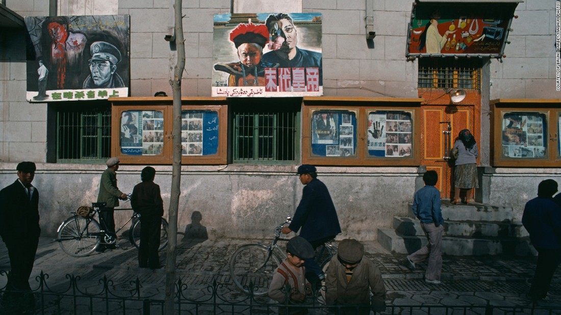 Barbey also traveled to China&#39;s western Xinjiang province, home to many of the country&#39;s Uyghur minorities.  