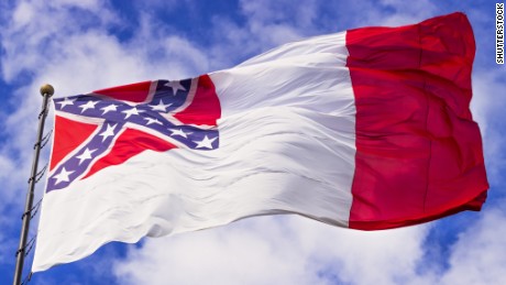 The third National Flag of the Confederacy was used in 1865.