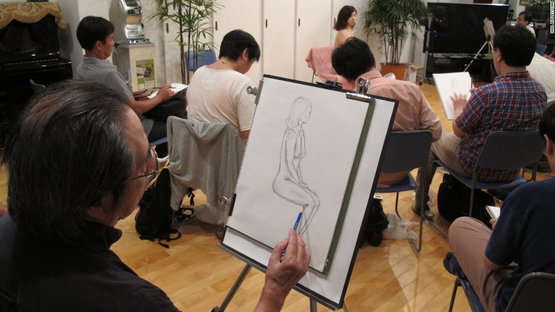 live nude drawing