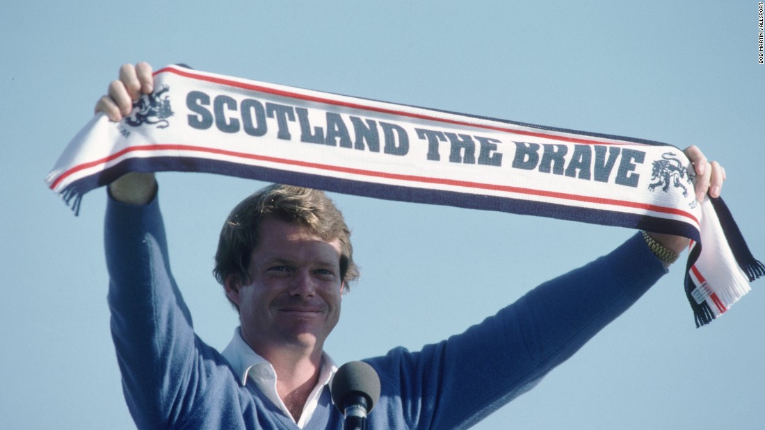 Watson remains a huge crowd favorite in Britain, where he enjoyed some of his most successful tournaments. In 1982, he won at Royal Troon before endearing himself to the locals with his backing for Scotland at that year&#39;s football World Cup.