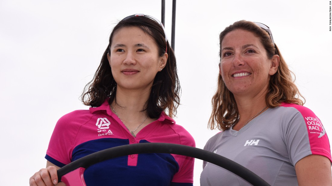 Xu also joined the all-female crew Team SCA during the 2014-15 Volvo Ocean Race.
