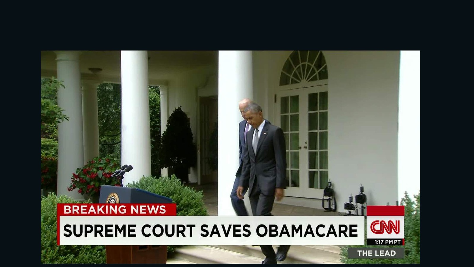Supreme Court Saves Obamacare Gives Obama Massive Win Cnn Video 