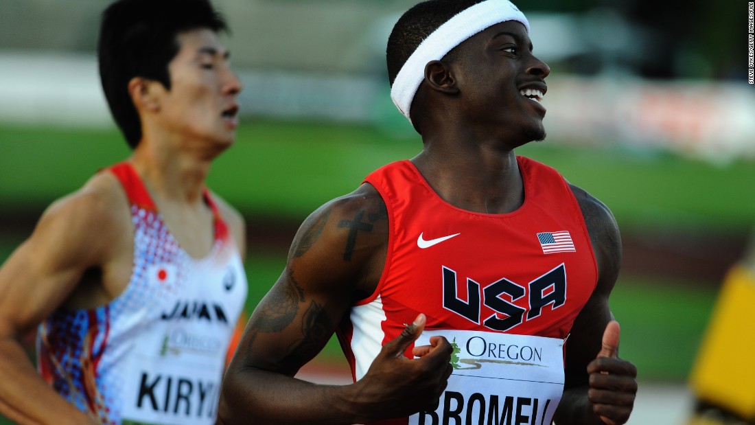 Bromell has already represented his country, helping the U.S. win 100m relay gold at the 2014 junior world championships in Oregon, where he was second behind teammate Kendal Williams in the individual event with a time of 10.28s.
