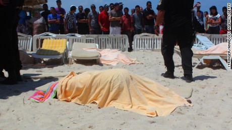 The June 26 beachfront attack at Sousse has left at least 27 people dead, including foreigners.