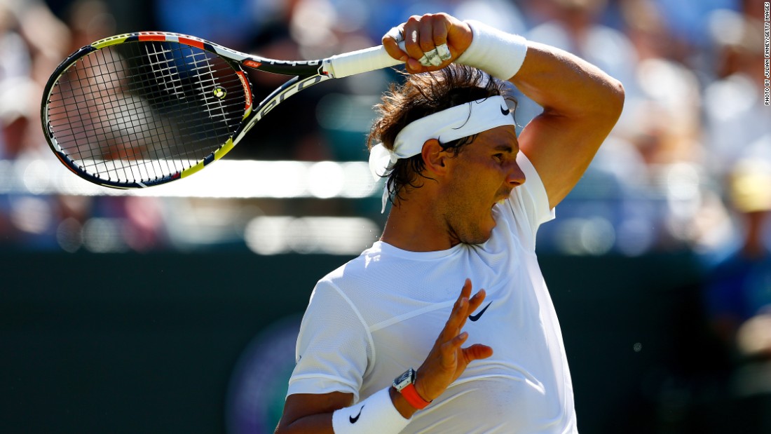 Two-time champion Rafael Nadal eased past Brazil&#39;s Thomaz Belucci in three sets. The only blip for him was falling behind by an early break in the third. 