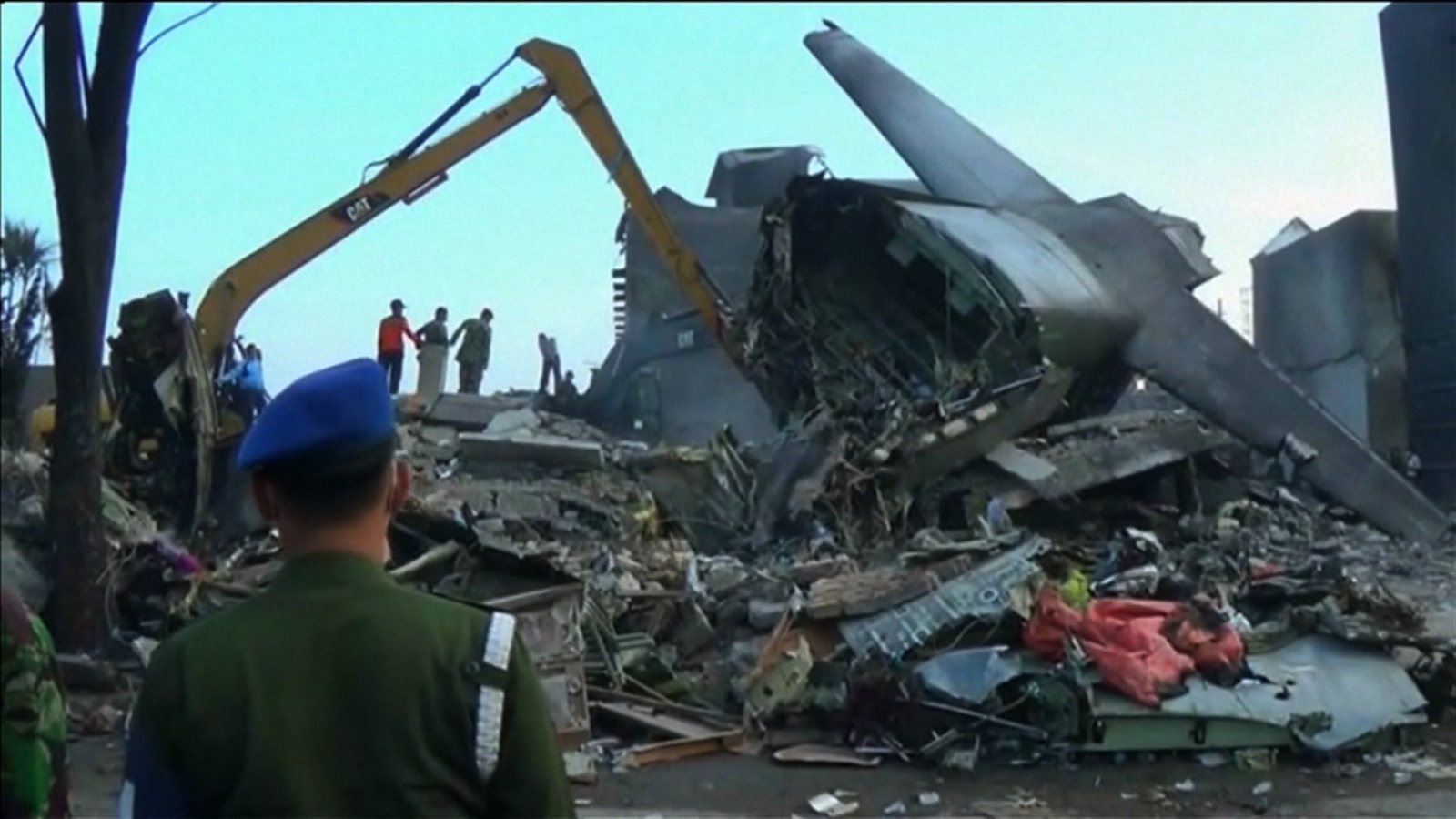 More bodies recovered after plane crashes in Indonesia CNN Video