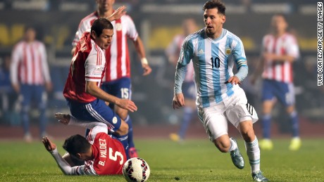 Messi&#39;s magic leaves a trail of Paraguayan devastation in his wake