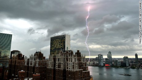 The most dangerous month for lightning strikes