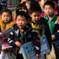 china elementary school  students