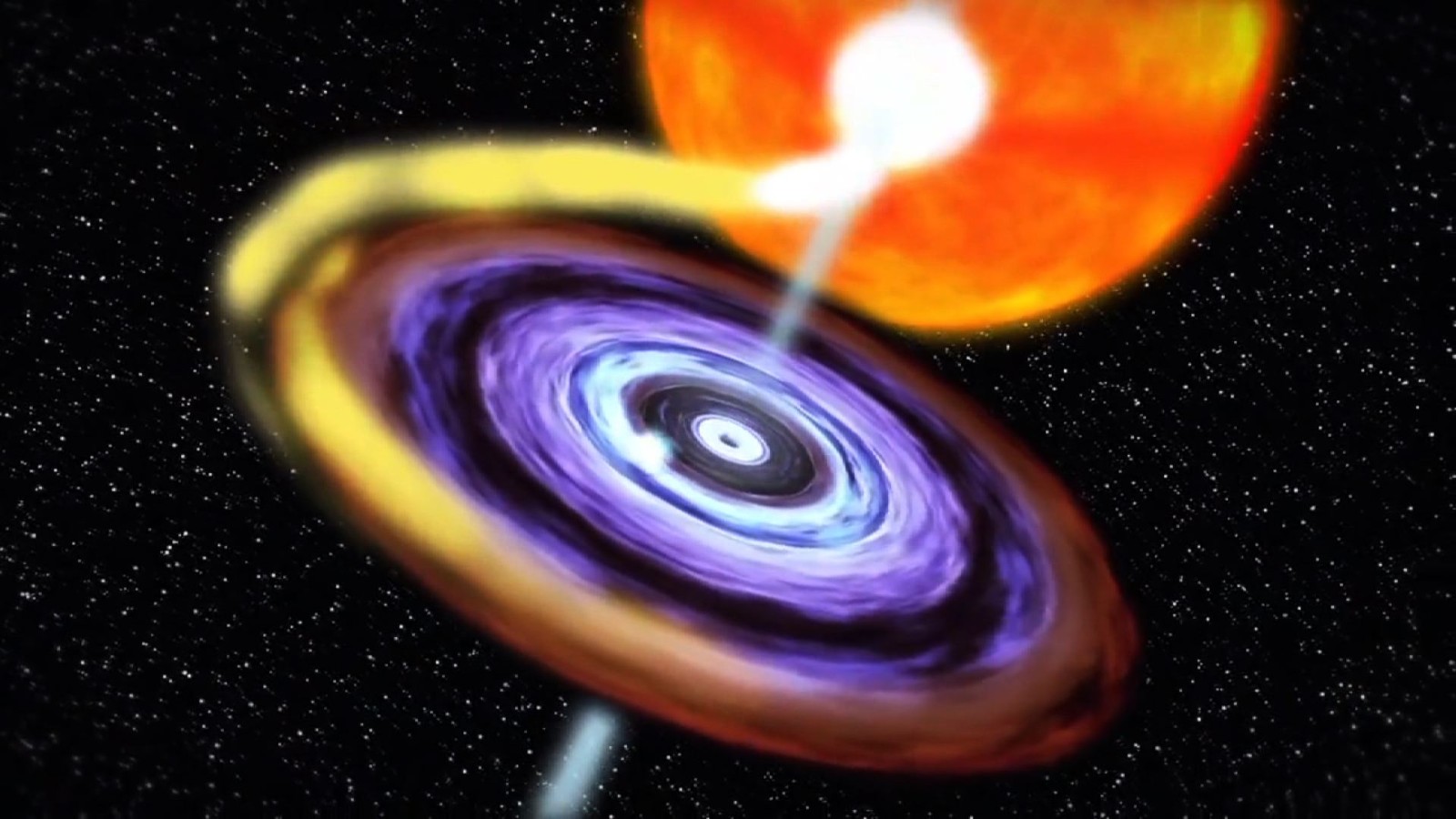 Black Hole Awakens Erupts After 26 Years Cnn Video