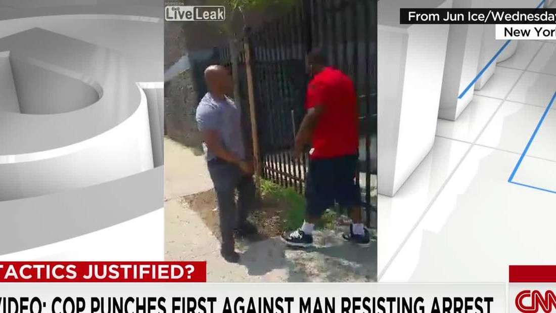 Video New York Cop Fights Suspect Before Arrest Cnn Video 8390