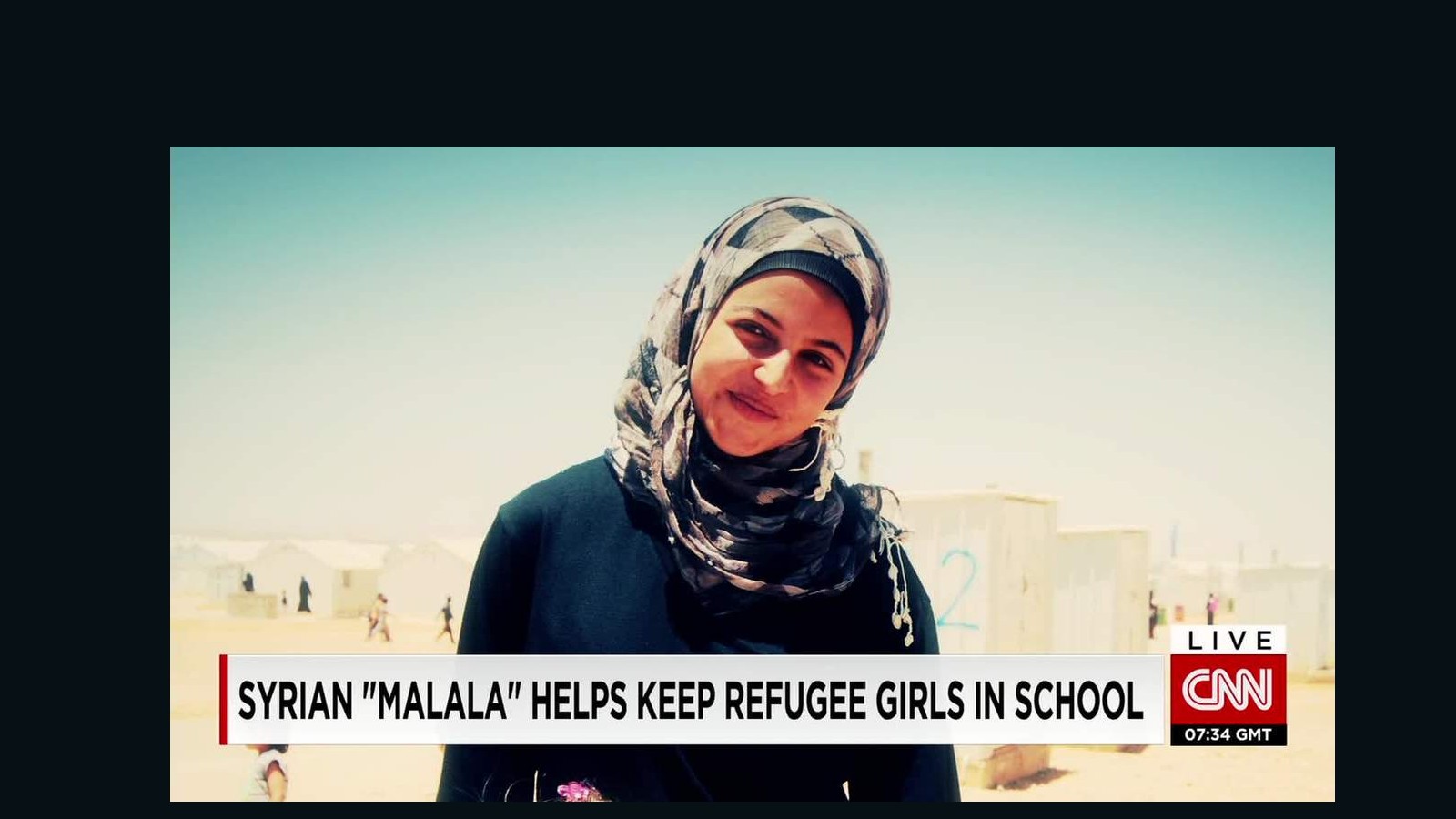 Syrian teen helps keep refugee children in school - CNN Video