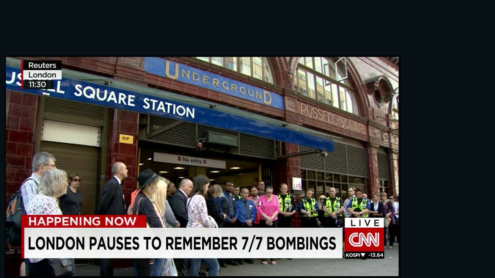 London pauses to remember 7/7 bombings - CNN Video