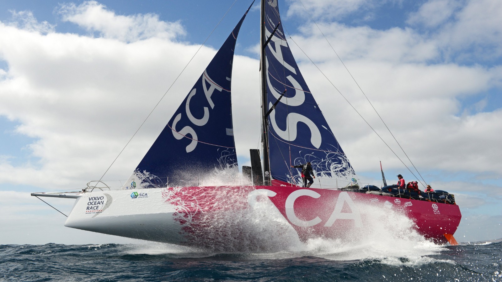 Volvo Ocean Race яхта